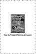 Thumbnail How to Prevent Termite Intrusion